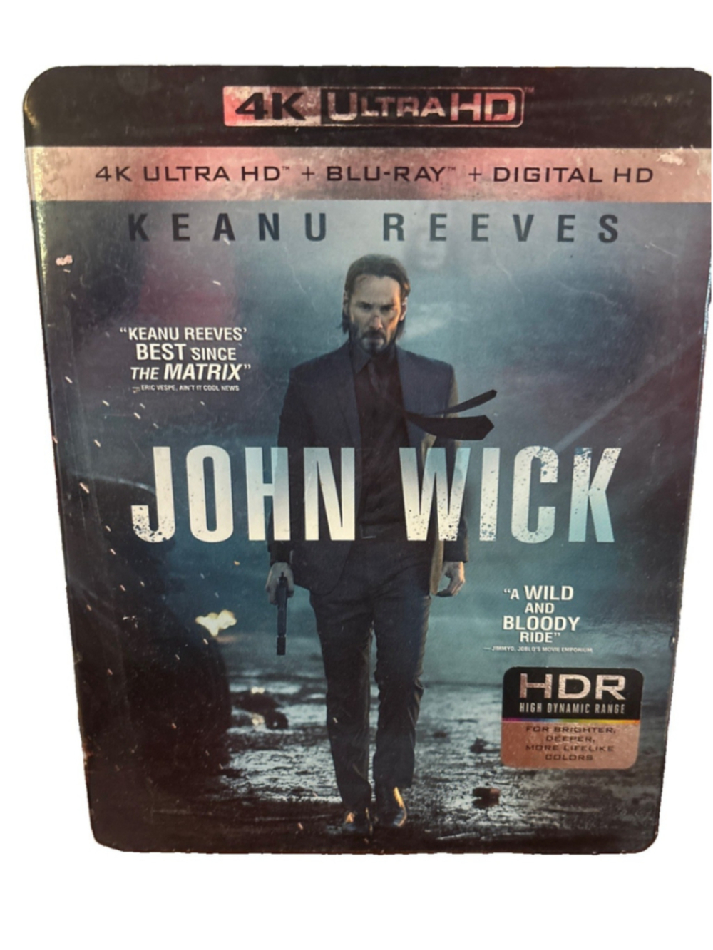 John Wick 4K Ultra Hd [Blu-ray] With Slip Cover